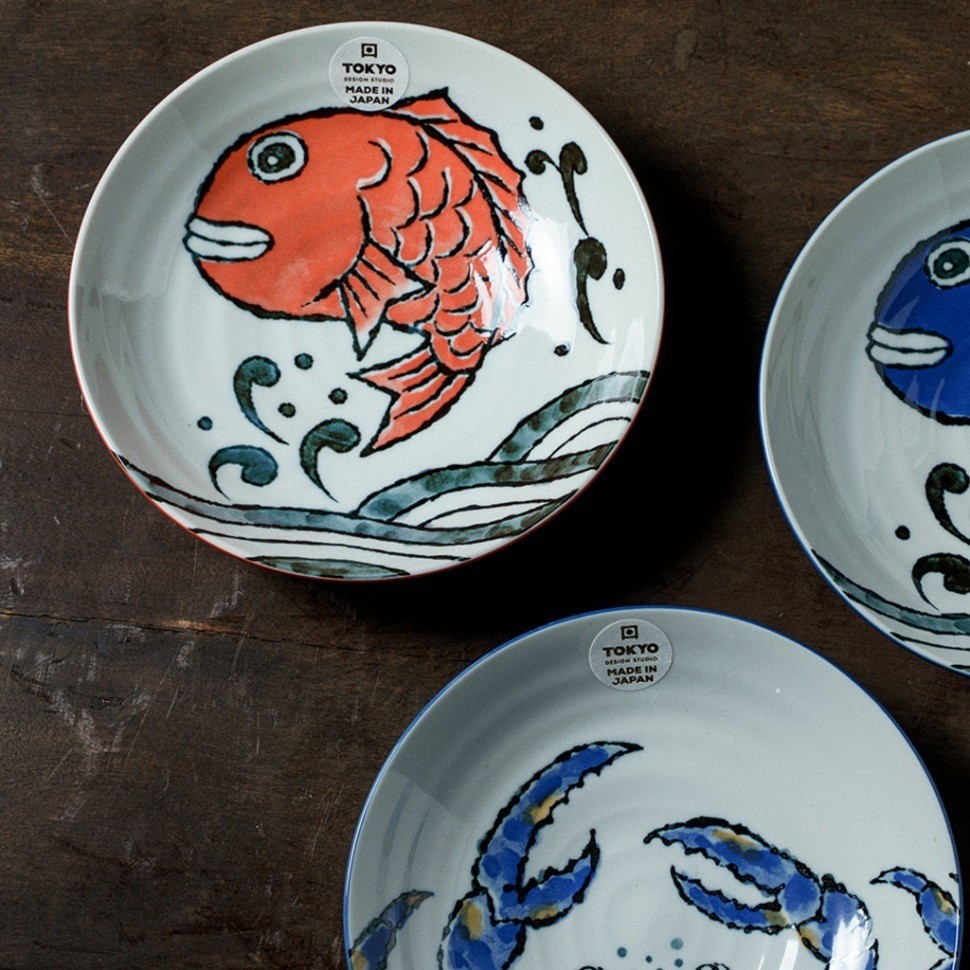 Чаша 17786, 21,7 см, фарфор, Red, TOKYO DESIGN