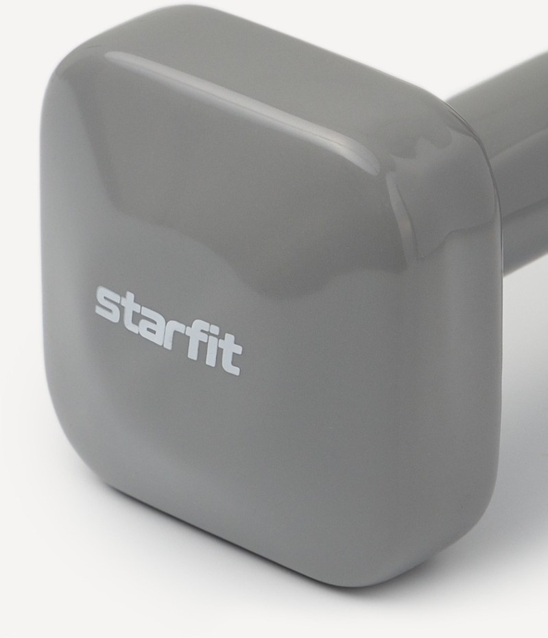 Гантель виниловая STARFIT DB-106 5 кг, темно-серый (2119191)