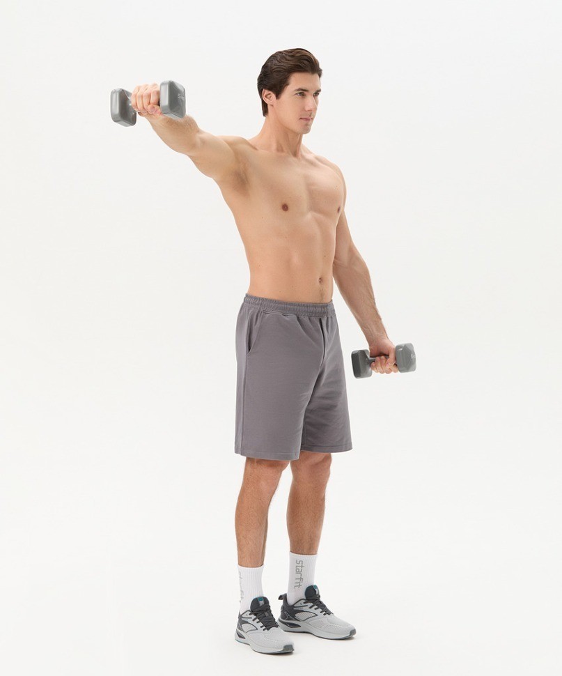 Гантель виниловая STARFIT DB-106 5 кг, темно-серый (2119191)