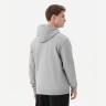 Флисовое худи на молнии JOGEL ESSENTIAL Cotton Fleece FZ Hoodie, серый меланж (2122116)