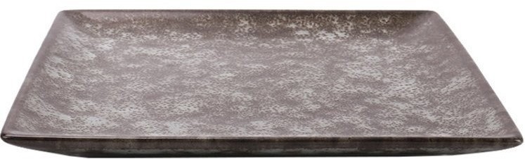 Тарелка E673-P-12090/10,5", каменная керамика, grey, ROOMERS TABLEWARE