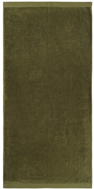 Полотенце банное оливкового цвета из коллекции essential, 70х140 см (79179)