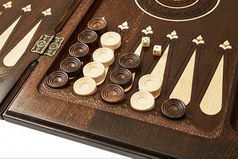 Нарды резные "Византия 4", Simonyan (28396)