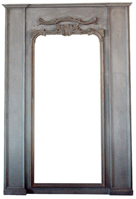 Зеркало LI-S8-17-04, Дерево, grey, ROOMERS FURNITURE