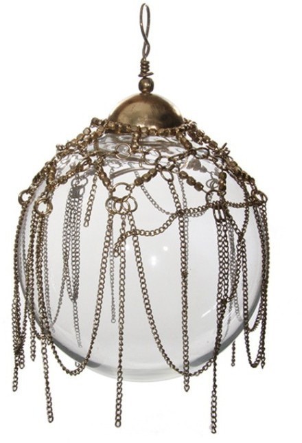 Новогодняя игрушка 50675, 12, металл, стекло, ROOMERS FURNITURE