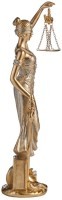 Фигурка &quot;фемида&quot; 13*10*41 см. серия &quot;махараджи&quot; Lefard (146-1101)