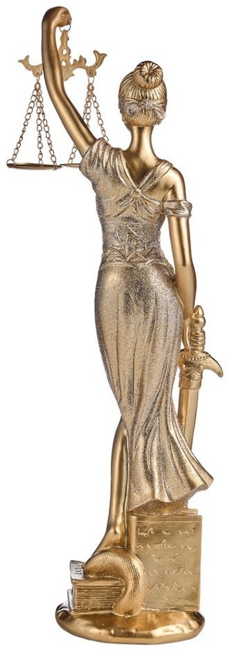 Фигурка "фемида" 13*10*41 см. серия "махараджи" Lefard (146-1101)