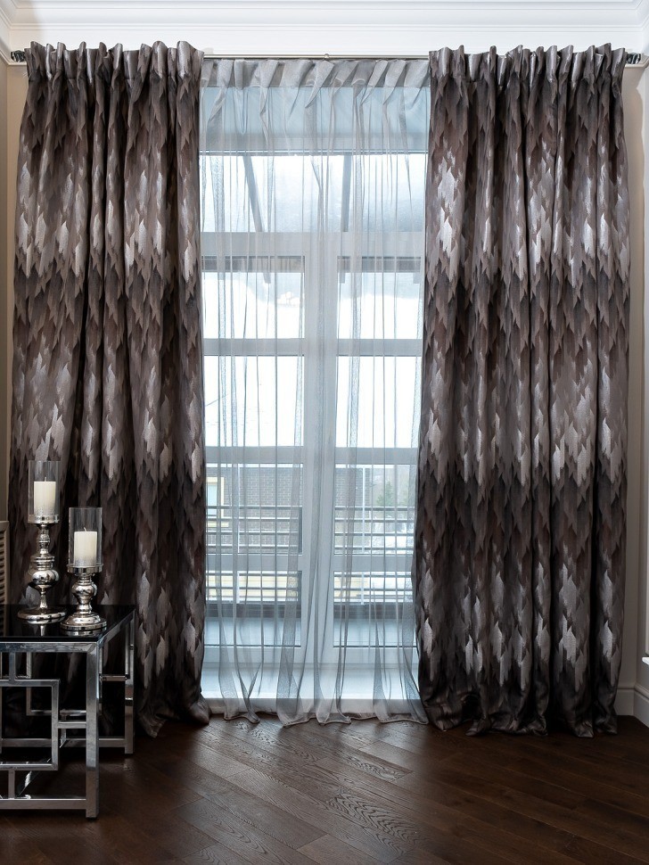 Тюль ROMA  серый  275*320см (TT-00014399)