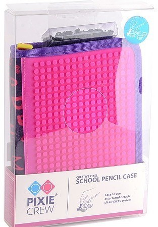 Пенал школьный "Pixie Crew" (PXA-04-PURPLE-ALPH)