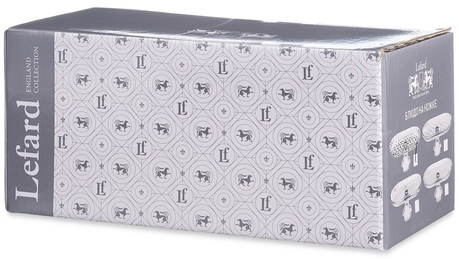 Блюдо на ножке овальное 28*14*12 см Lefard (675-131)