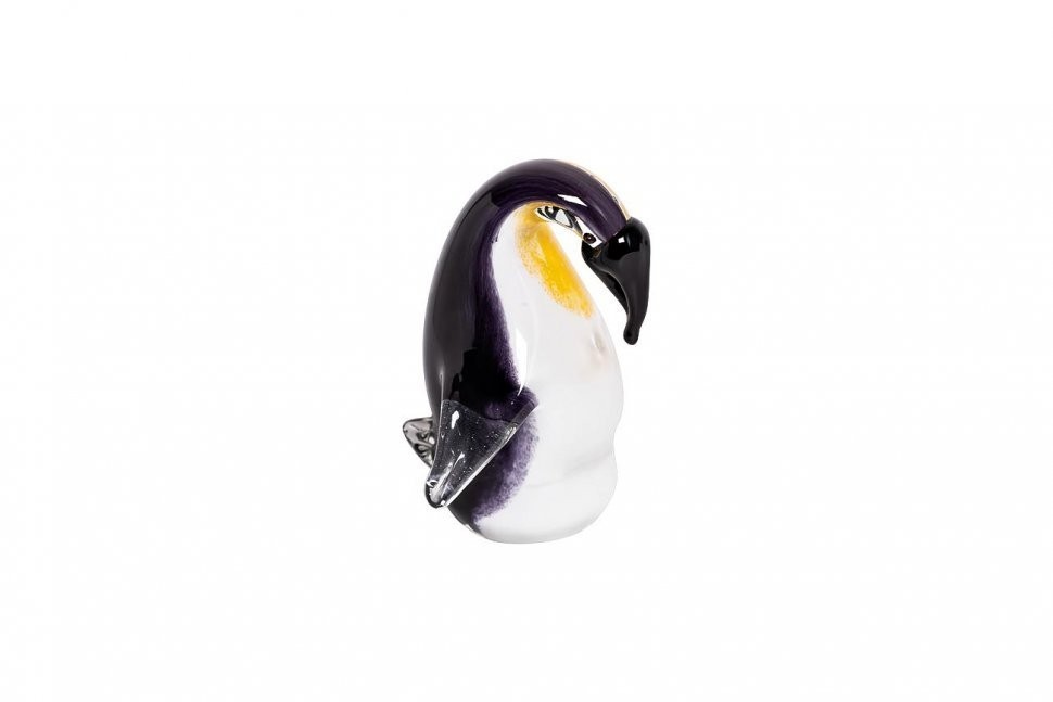 Статуэтка "Пингвин" черно-желтая 9х8,5х11,5 см (TT-00000902)