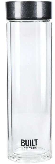Бутылка для воды BUILT 450 мл BLTGLS450CHA