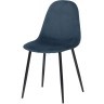 Стул breeze, вельвет, синий (71512)