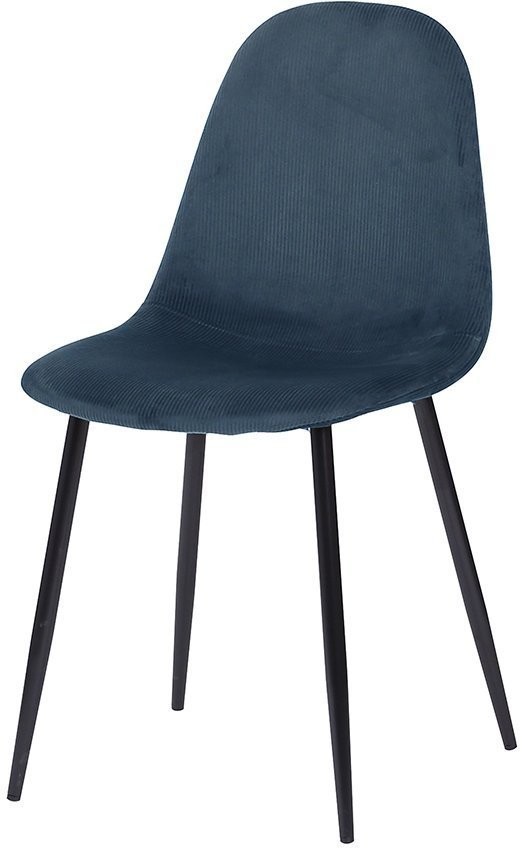 Стул breeze, вельвет, синий (71512)