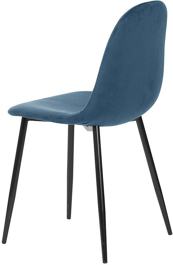 Стул breeze, вельвет, синий (71512)