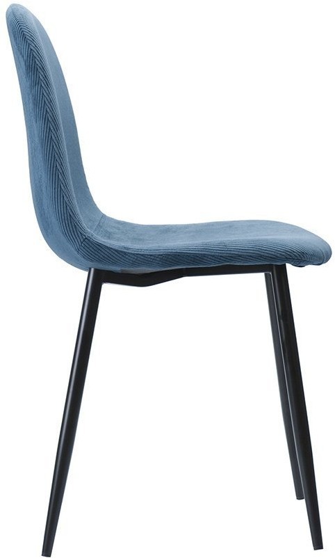 Стул breeze, вельвет, синий (71512)