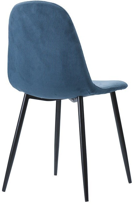 Стул breeze, вельвет, синий (71512)