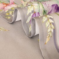 Набор салфеток из 2-х шт &quot;ирисы&quot;,40х40см, 100% хлопок,серый,твил, Lefard (850-755-8)