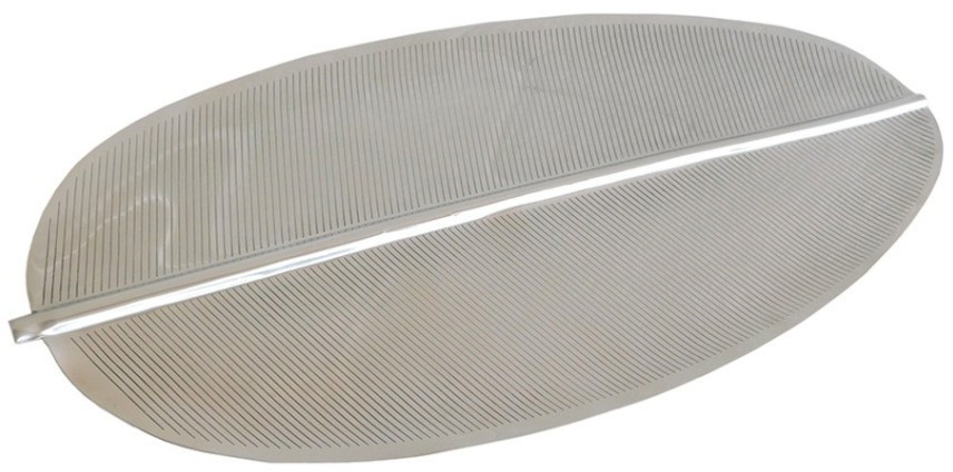 Поднос 9002-L-S304, сталь, polished steel, ROOMERS FURNITURE