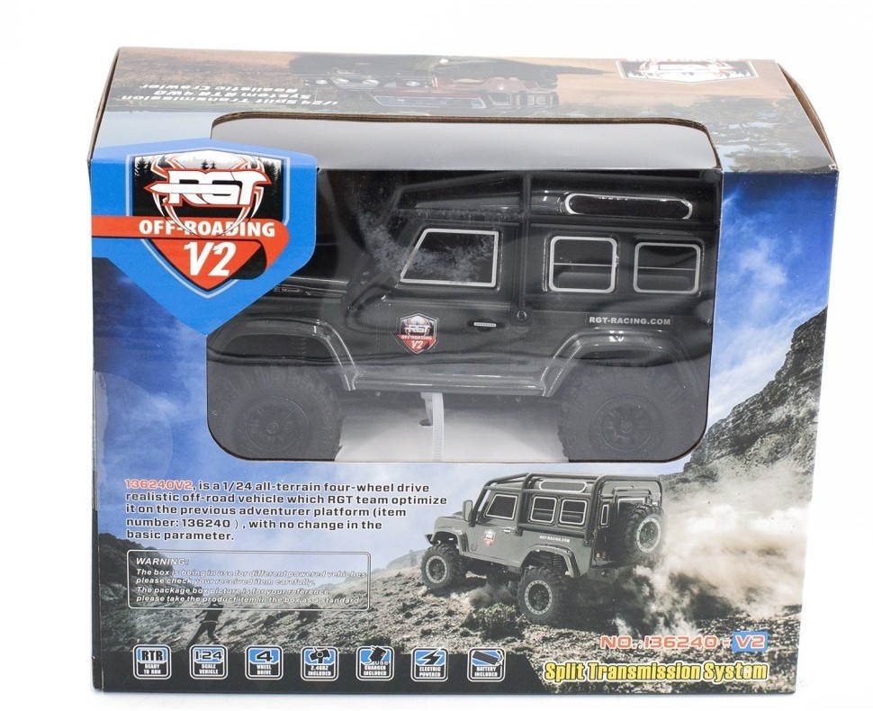 Радиоуправляемый краулер HSP RGT Hobby Mini Cruiser RC-4 4WD 1:24 (136240V2-13684-5)