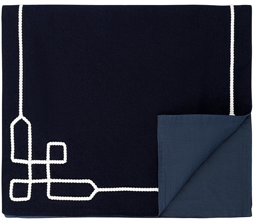 Дорожка на стол navy story из коллекции sea treasures, 45х150 см (79009)