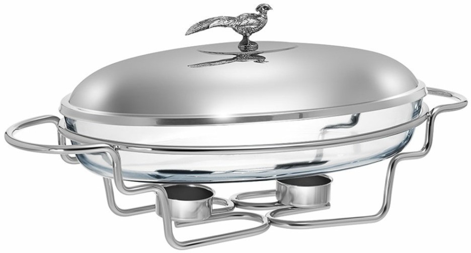 Мармит lefard серия "охота" со стеклянной формой для запекания, 2,2л (920-101)