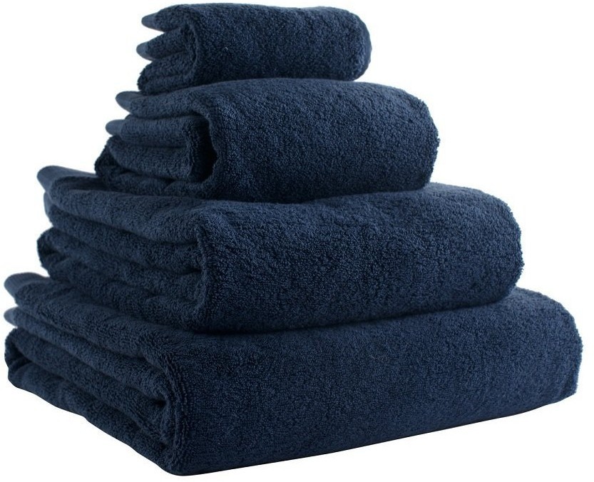 Полотенце для рук темно-синего цвета из коллекции essential, 50х90 см (63359)