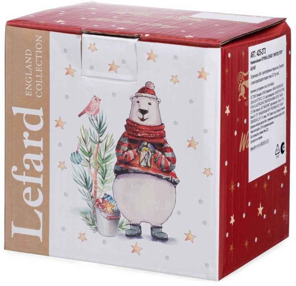 Кружка lefard "winter story" 430 мл (425-273)