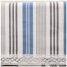 Скатерть "strip" 140х180см ,100%хлопок, белый, кружево SANTALINO (850-603-2)