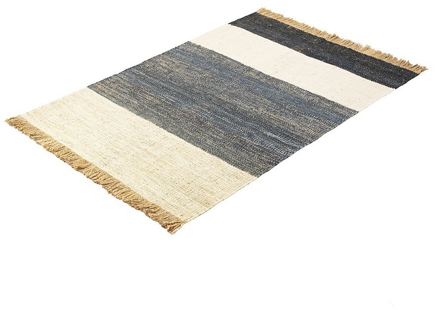 Ковер из джута, денима и шерсти hyderabad из коллекции ethnic, 200х300см (76019)