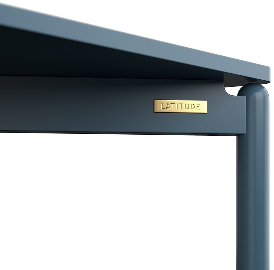 Столик кофейный saga, 75х75 см, сине-зеленый (76401)