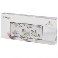 Блюдо &quot;вдохновение&quot; 28*12 см. высота=3 см. Agness (358-1540)