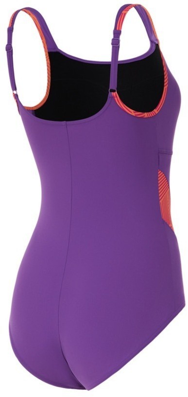 Купальник для плавания Line Purple, нейлон (2115534)