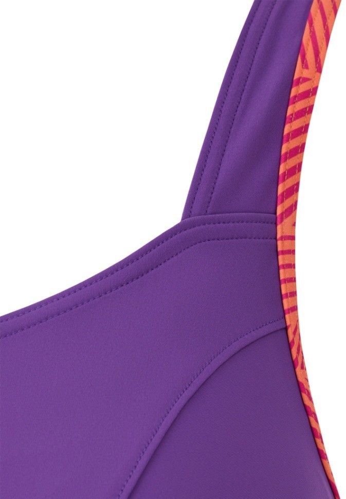 Купальник для плавания Line Purple, нейлон (2115534)