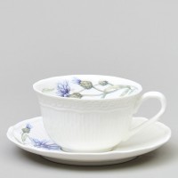 Чайный набор lefard &quot;васильки&quot; на 6 пер. 12 пр. 250 мл (760-827)