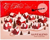 Салфетка &quot;рождество&quot; овал 60*120 см SANTALINO (829-133)