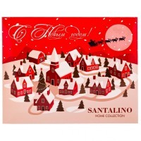 Салфетка &quot;рождество&quot; овал 60*120 см SANTALINO (829-133)