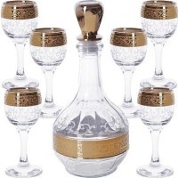 MS Набор 7пр графин 0,5л/рю-60мл (134+500-32)