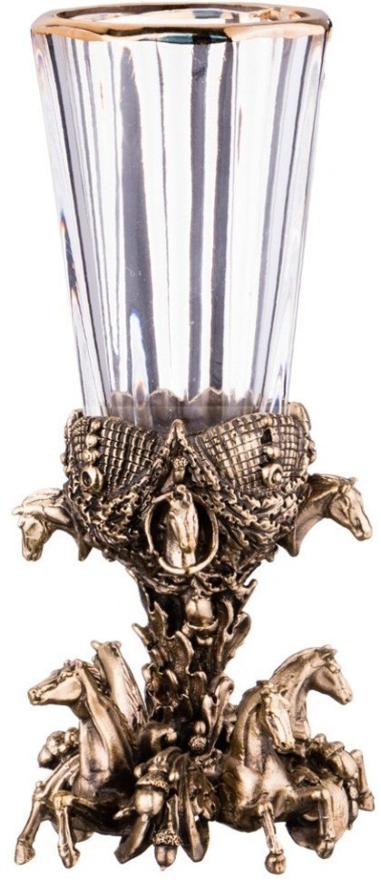 Набор из 4-х лафитников для водки "лошади" 50 мл. Lefard (385-129)