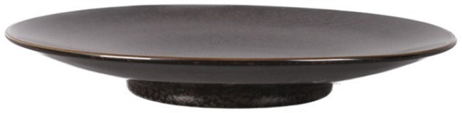 Тарелка E665-P-08210/22, 22 см, керамика, Black, ROOMERS TABLEWARE