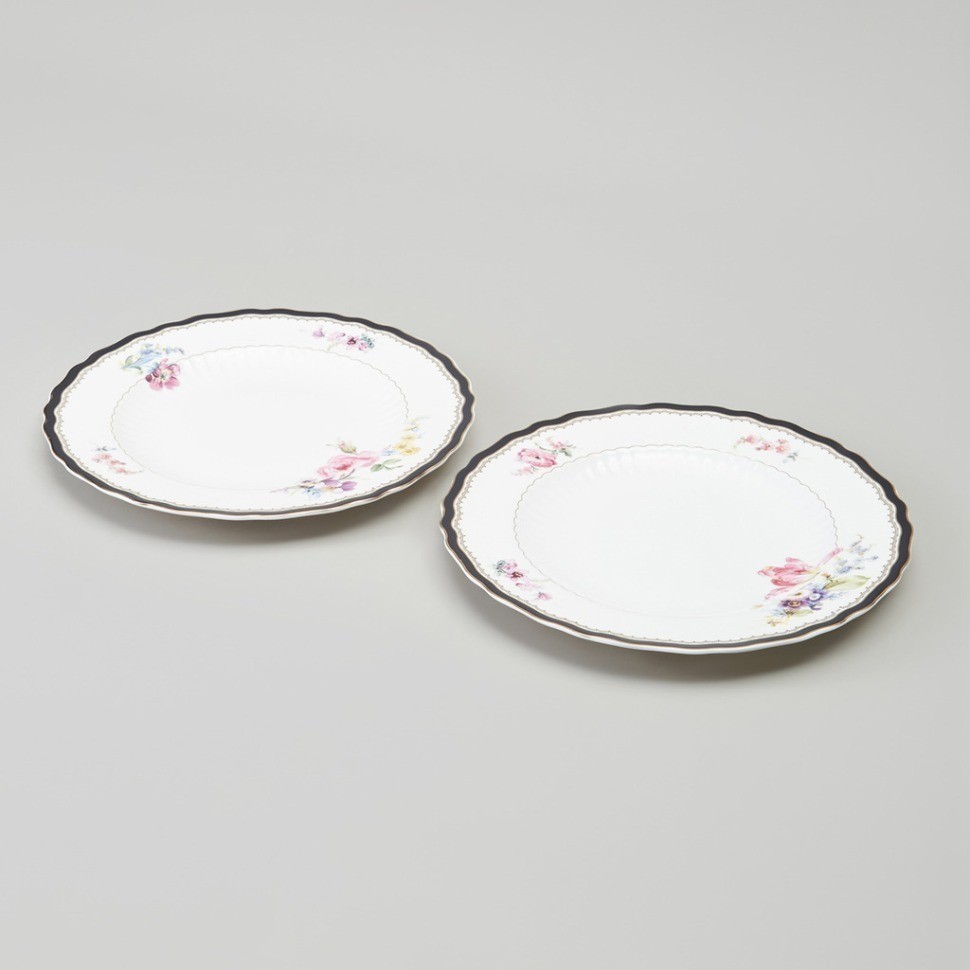 Набор тарелок обеденных lefard "nostalgie" 2 шт. 25,5 см (590-667)