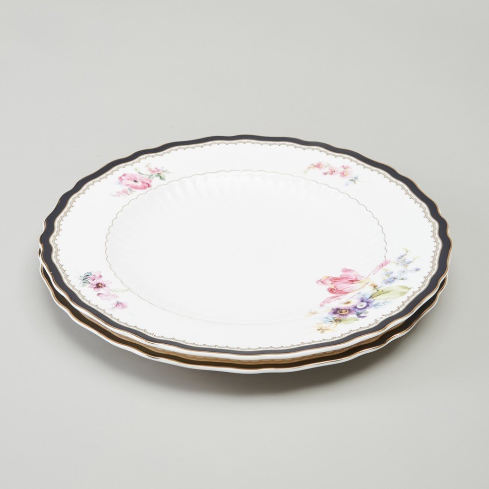 Набор тарелок обеденных lefard "nostalgie" 2 шт. 25,5 см (590-667)