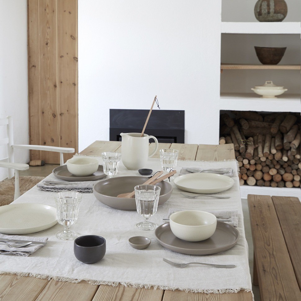 Тарелка SOP271-BBY(SOP271-VC7210), 27,5 см, керамика, Blueberry, CASAFINA BY COSTA NOVA