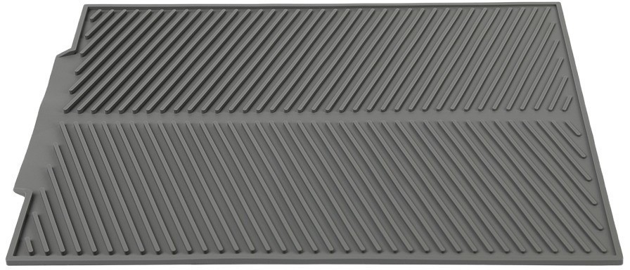 Коврик для сушки посуды dag, 43х33 см, светло-серый (74909)