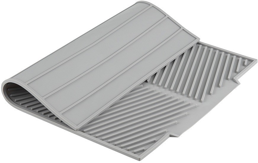 Коврик для сушки посуды dag, 43х33 см, светло-серый (74909)