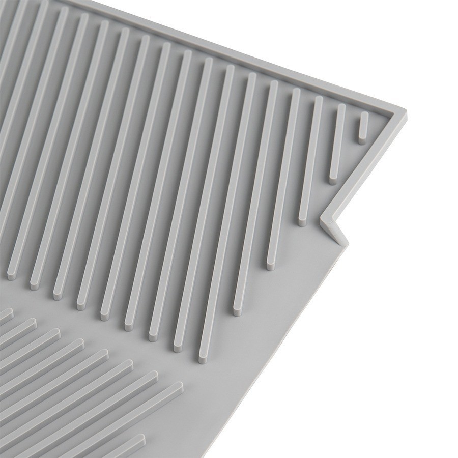 Коврик для сушки посуды dag, 43х33 см, светло-серый (74909)