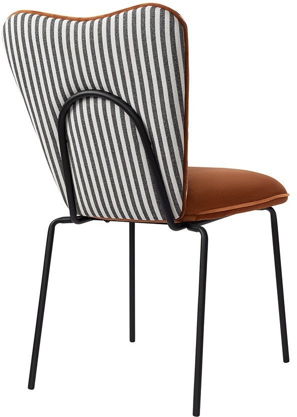 Стул pompadour, велюр, терракотовый (78065)