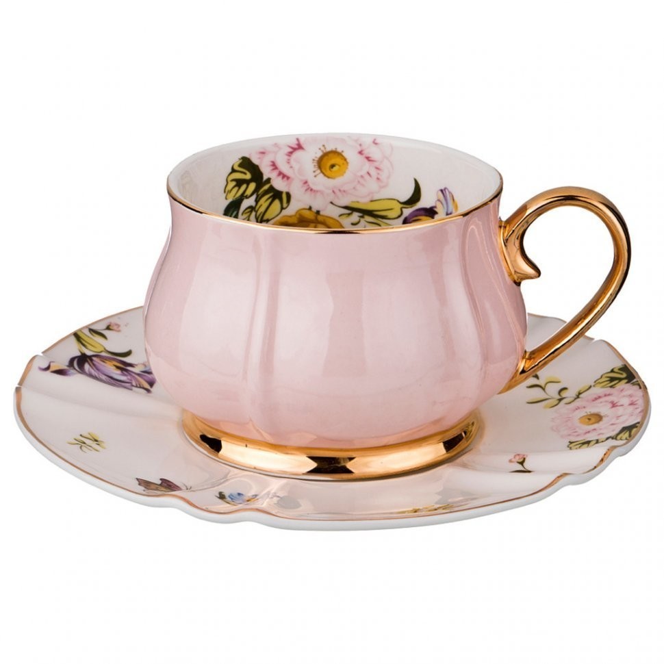 Чайная пара lefard "времена года" 200 мл розовая (275-1081)