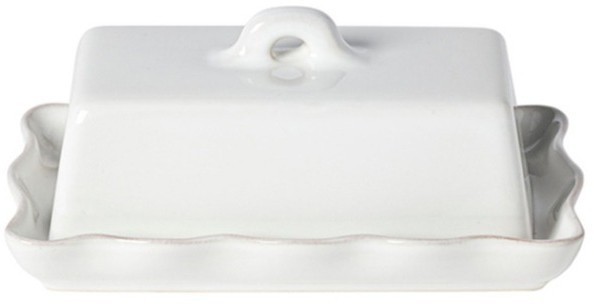 Масленка DOX191-WHI(DOX191-02203B), керамика, white, CASAFINA BY COSTA NOVA