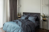 Пододеяльник сатин зеленый 145*210 (TT-00014162)